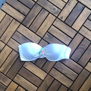 Victoria secret white bikini top